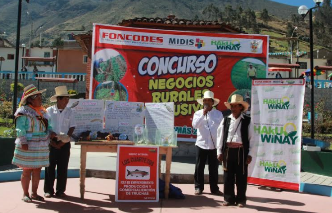 Ancash: 16 proyectos de Pamparomás logran financiamiento de Haku Wiñay
