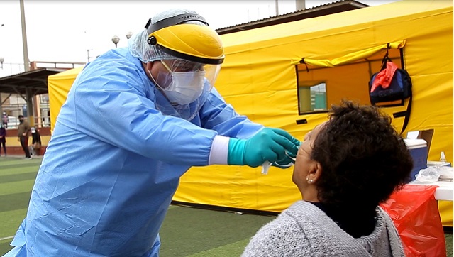 Red de Salud Pacífico Norte realizó pruebas moleculares en complejo de Chimbote