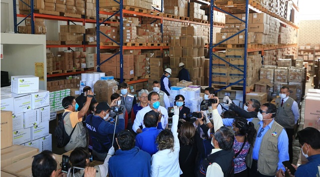 Dirección Regional de Salud inició distribución de pruebas rápidas a Redes y hospitales de Áncash