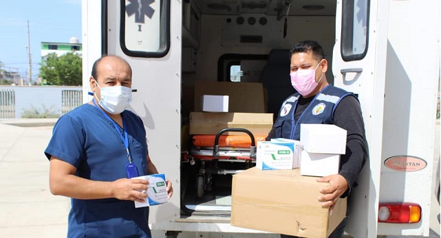 Cuatro mil trescientas pruebas rápidas llegan a Áncash para diagnóstico de coronavirus