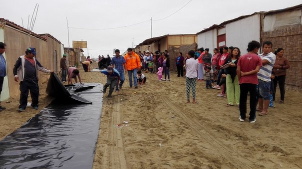 Hasta 25 pueblos de Chimbote expuestos a ser afectados por presencia de lluvias 
