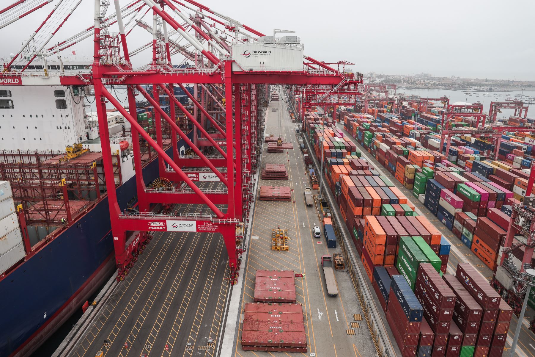 Carga portuaria del Callao movilizada crece más de 10.7% en primer trimestre 2025