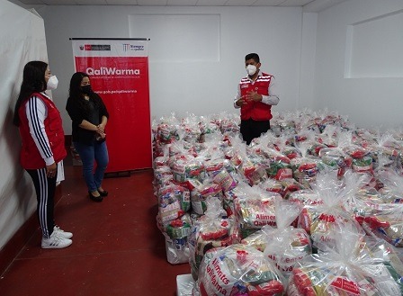 Áncash: entregan 27 toneladas de alimentos a municipalidades de Yungay, Caraz y Pomabamba