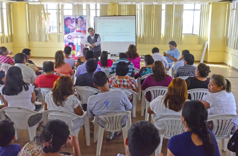 “Qali Warma” realizará sesión informativa sobre  servicio alimentario 