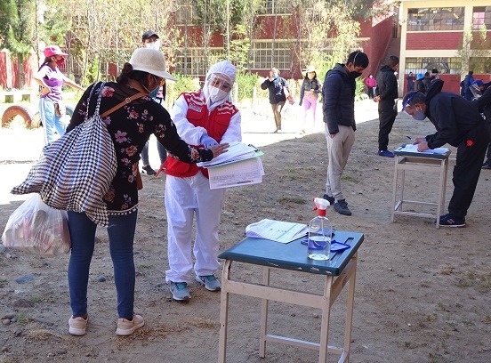 Qali Warma supervisó distribución de alimentos en colegios públicos de la sierra de Áncash