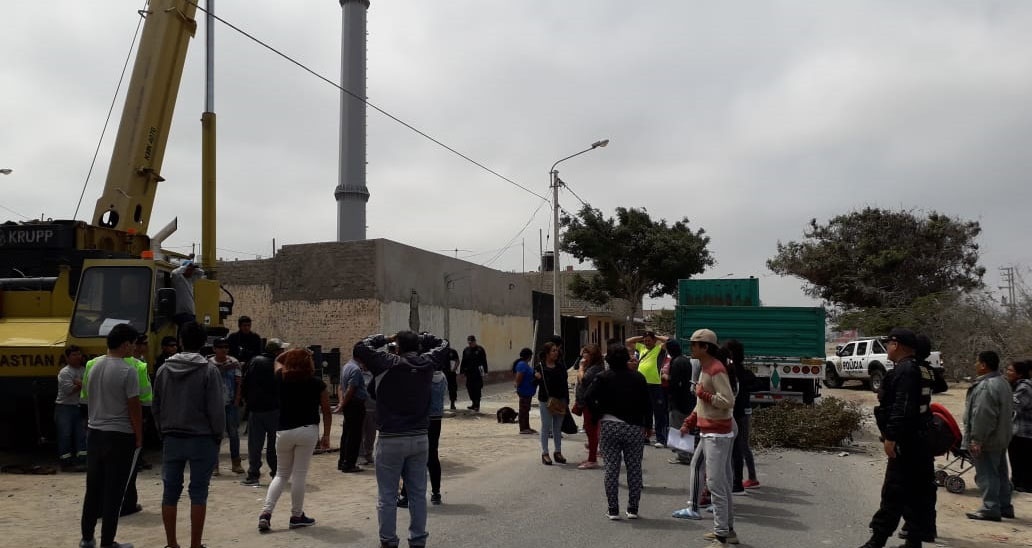 Vecinos de Las Brisas denuncian amenazas por oponerse a instalación de antena