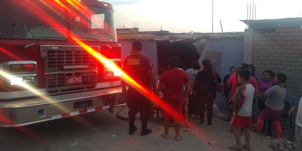 Chimbote: quema de basura habría provocado incendio de vivienda en el sector  Isla Blanca