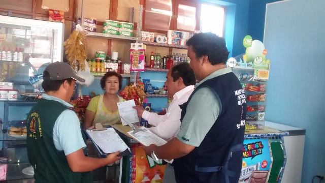Chimbote: advierten sanciones para quioscos escolares que incumplen normas sanitarias