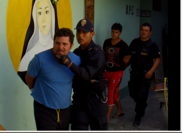 Atrapan a dos delincuentes llamados “Los Raqueteros de Camino Real” en Chimbote