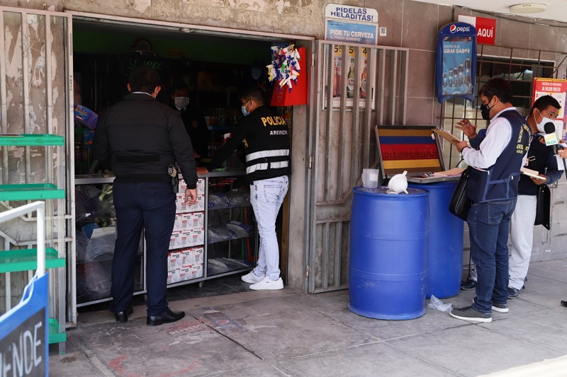 Chimbote: realizan nuevo operativo de control en locales de venta de alcohol