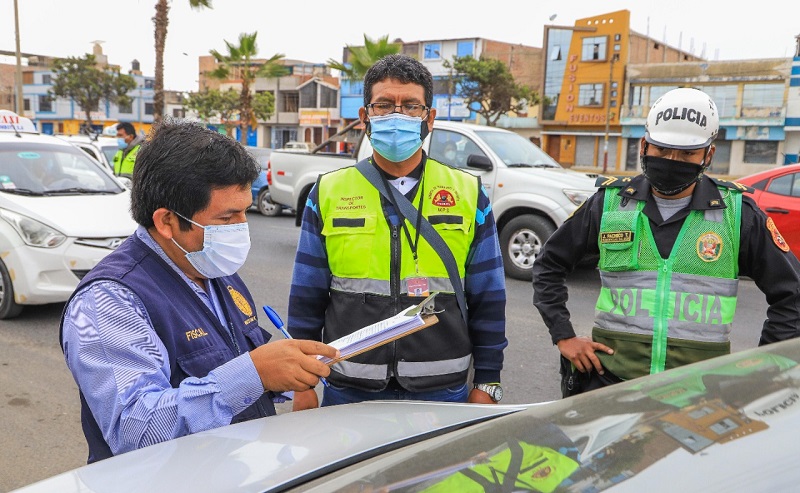 Chimbote: realizan operativo de sensibilización para evitar sanciones en el transporte público