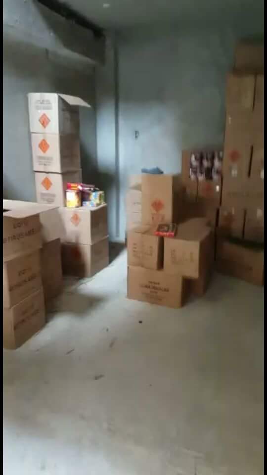 Chimbote: intervienen a comercializadores de pirotécnicos en mercado “El Progreso”