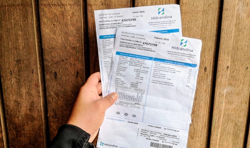 Más de 673 mil clientes de Hidrandina verán beneficio en recibos de agosto