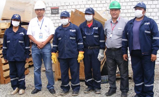 Nuevo Chimbote : Asociación de Recicladores Ambientales recibe apoyo de empresa Cummins Perú