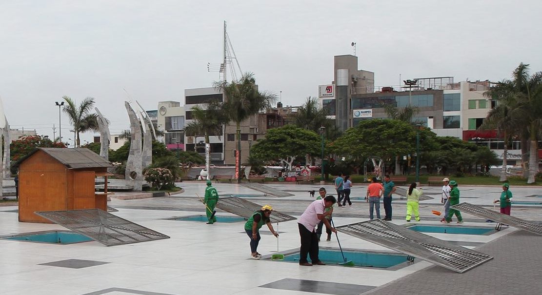 Más de 150 toneladas de basura recogidas en Nuevo Chimbote en primeras horas del 2017