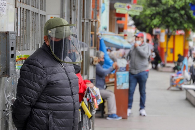 Chimbote: recomiendan  uso de protector facial para prevenir riesgo de contagio de covid-19