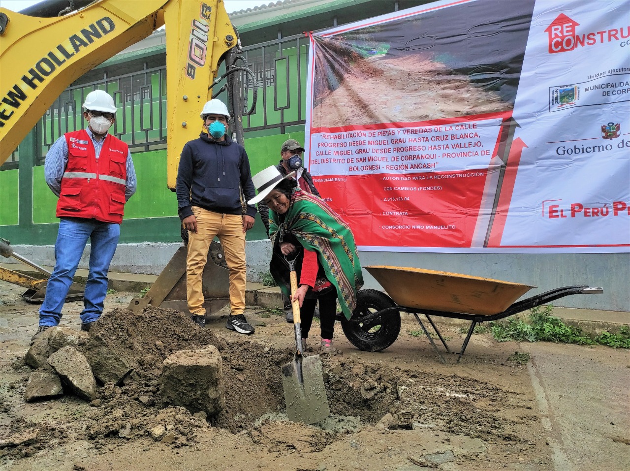 Áncash: San Miguel reactiva su economía con obras de reconstrucción por más de S/ 2.6 millones