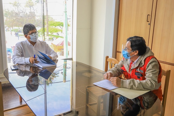 Municipio y “ARCC” reconstruirán dos colegios de Chimbote que fueron afectados  por el Niño Costero