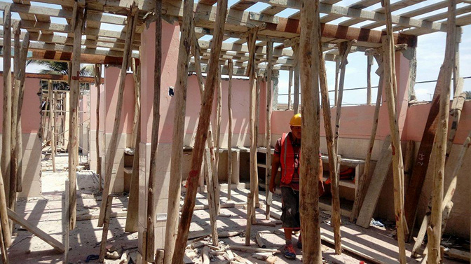 Reconstruyen albergue en el Hogar de la Paz de Chimbote