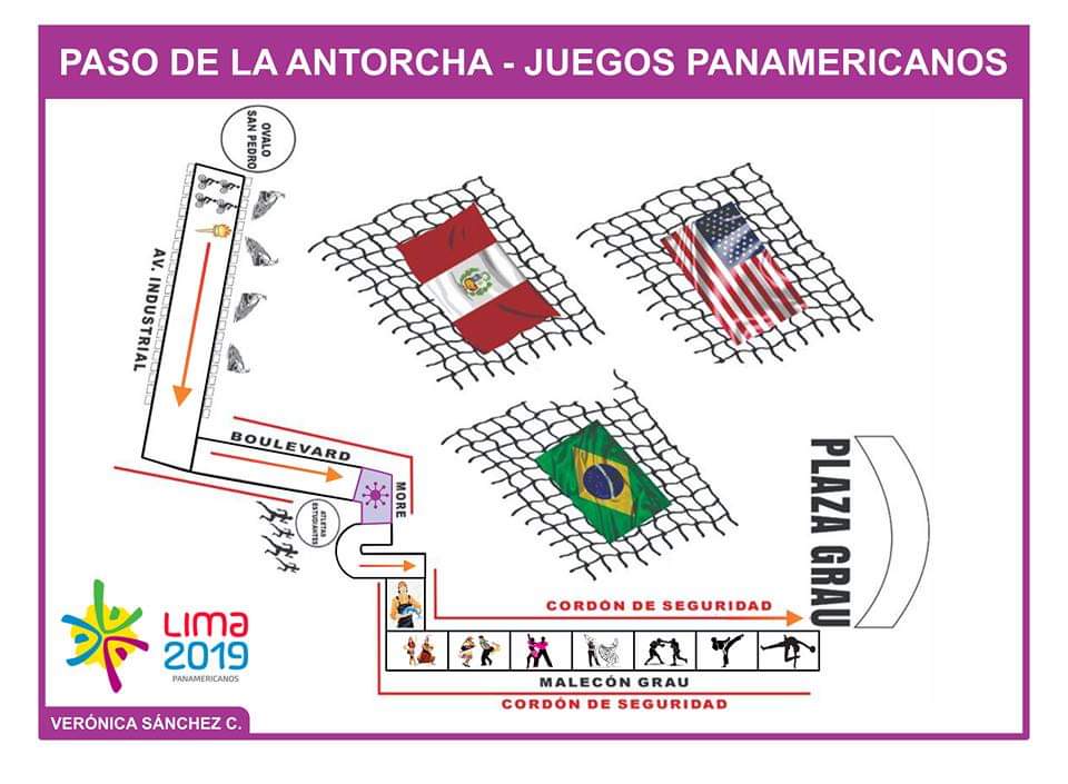 Obras del boulevar, malecón y plaza Grau estarán habilitadas para paso de la Antorcha Olímpica