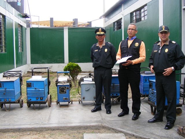 Policía captura a presuntos ladrones que habrían sustraído valiosos equipos de soldadura