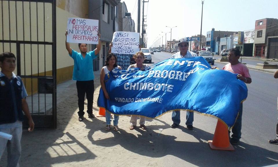 Chimbote: trabajadores de la Red de Salud Norte reiteran pedido de destitución de su director