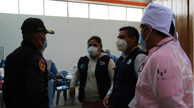 Nuevo Chimbote: 104 comerciantes de mercado pasaron pruebas rápidas y 18 dieron positivo para Covid-19