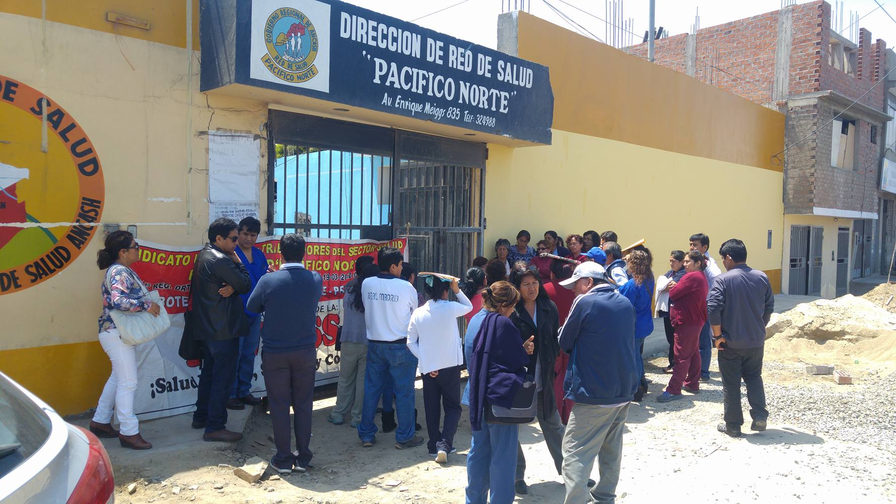 Chimbote: trabajadores de la Red de Salud Norte vuelven a exigir designación de nuevo director