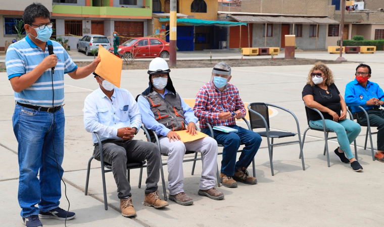 Conforman comité de vigilancia para obras en el pueblo joven Miraflores Alto