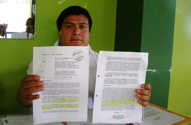 Chimbote: Regidor Lynch pide que no se dilate más la suspensión de Victoria Espinoza