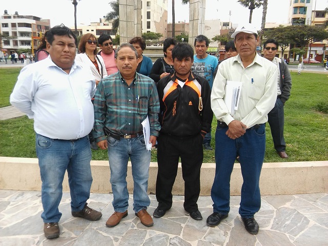Regidor y dirigentes de las 308 hectáreas de Nuevo Chimbote aclaran que no son traficantes de terrenos