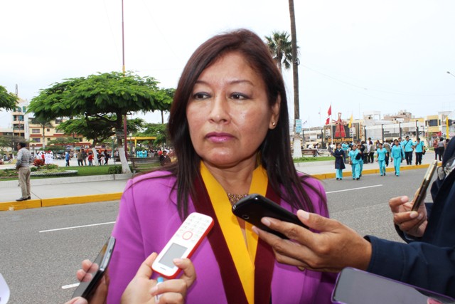 Chimbote: Regidora Albarrán dice que no le preocupa que investiguen compra de urgencia