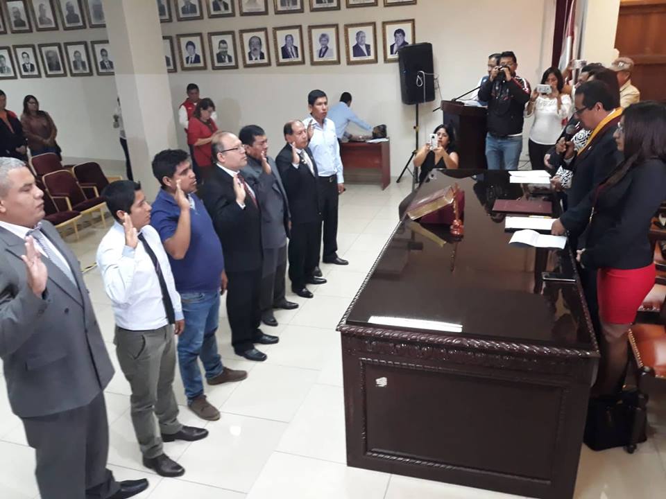Regidores accesitarios asumen cargo en la Municipalidad Provincial del Santa