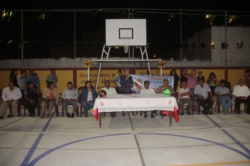 Chimbote: comuna provincial recuperó losa multideportiva de la Florida Baja