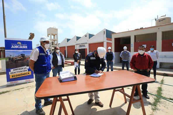 Reinician obra de ampliación y equipamiento del instituto tecnológico de Huarmey