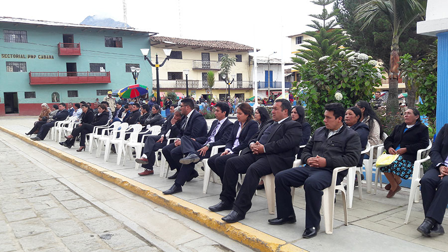 Pallasca: alcalde realiza audiencia pública de rendición de cuentas de gestión 2017