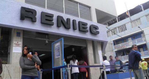 Segunda vuelta: Oficinas de Reniec atenderán sábado y domingo para entrega de DNI