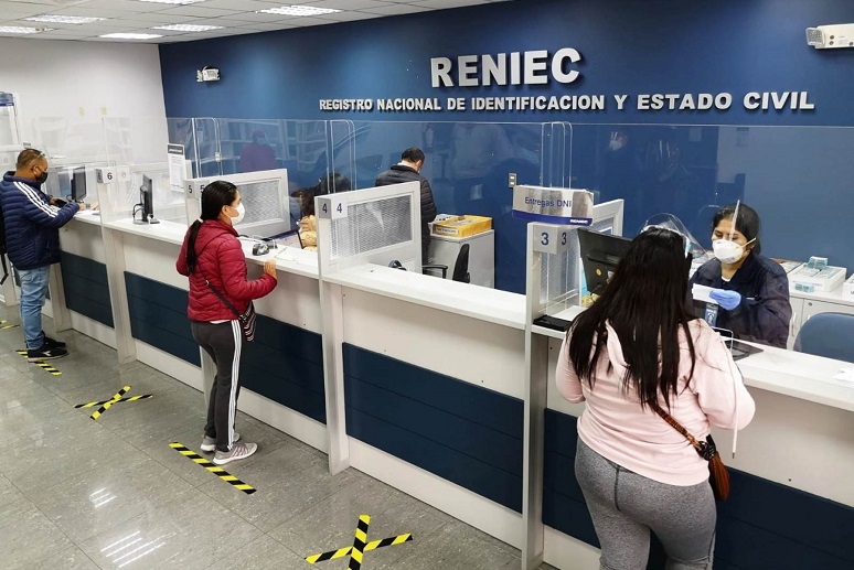 Reniec suspende atención en regiones clasificadas con nivel extremo, entre ellas Áncash