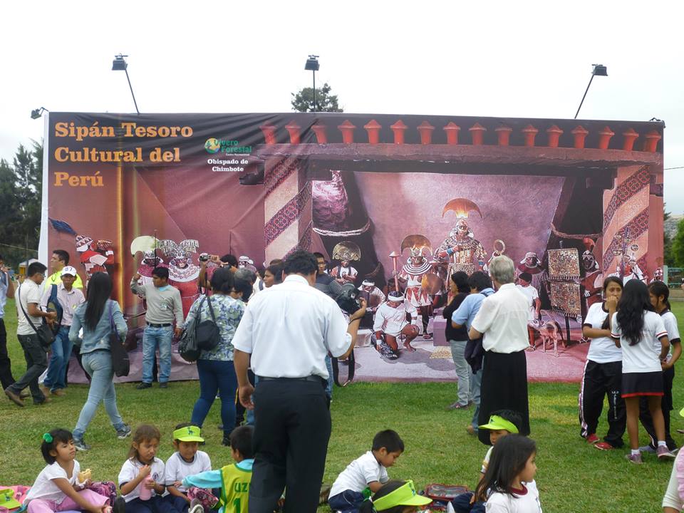 Réplica Sipán Tesoro Cultural del Perú se exhibe en feria San Pedrito hasta 30 de junio