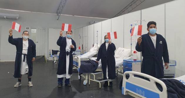 Buenas noticias: reportan descenso de casos covid-19 en Hospital Regional de Chimbote