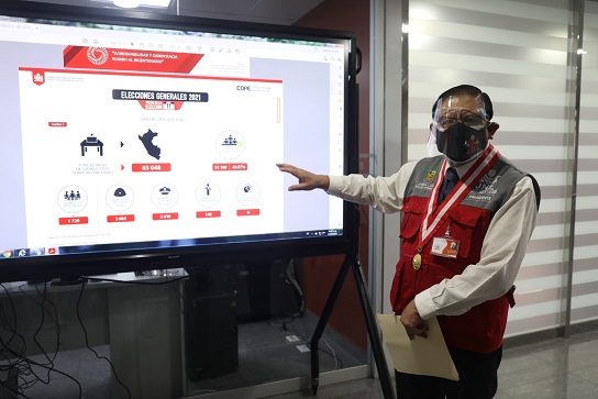 Según el JNE proceso electoral se desarrolla con normalidad en todo el país