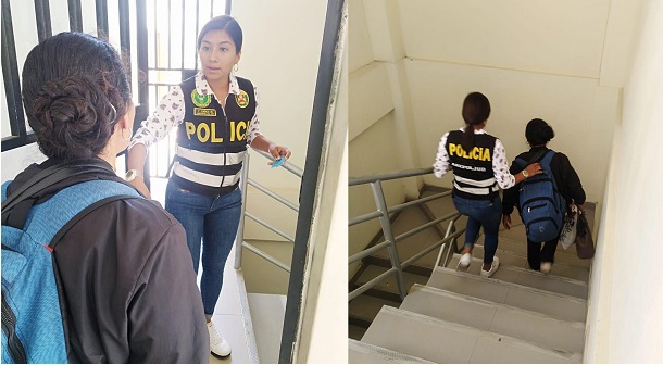 Módulo de Identificación Policial de la Corte del Santa identifica y detiene a requisitoriada (Áncash)