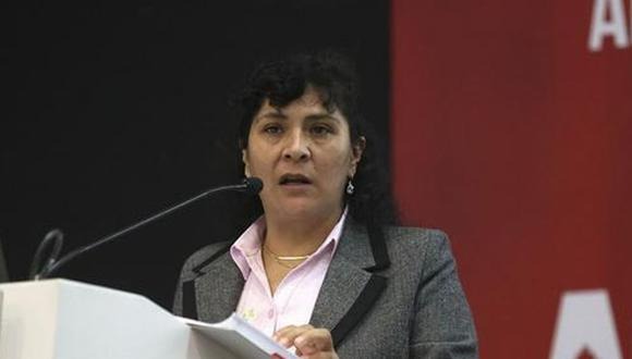Ministerio Público pide prisión preventiva contra Lilia Paredes  