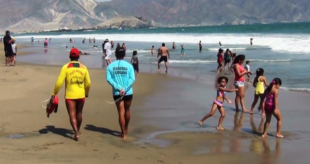 Chimbote: 60 rescates en lo que va la temporada de verano en las diferentes playas 