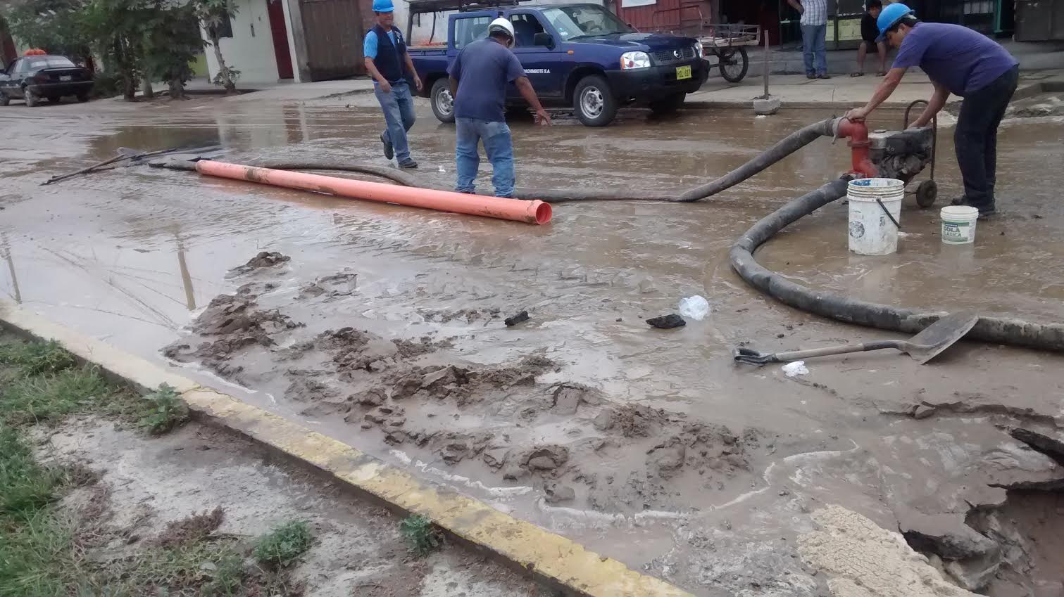  Chimbote: Pueblo Libre también sufrió restricción del servicio de agua potable