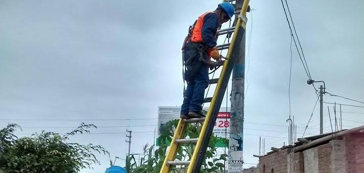 JEE del Santa realizó operativo de retiro de propaganda electoral en Nuevo Chimbote