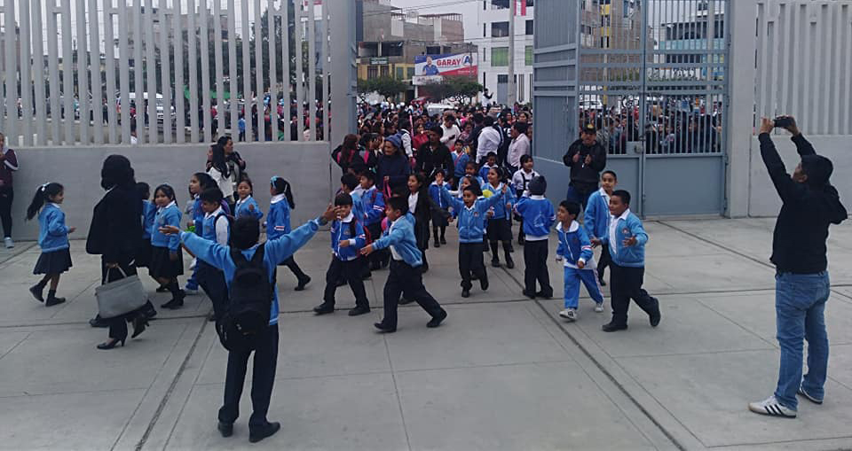 Nuevo Chimbote: colegio “Argentino” abre sus puertas después de seis años