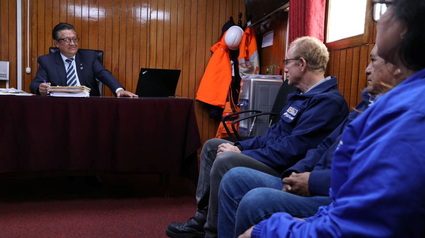  Sutran y el Gore Áncash evalúan convenio para fortalecer acciones de prevención y fiscalización del transporte terrestre