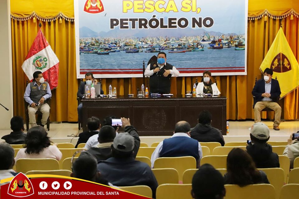 Autoridades pedirán derogatoria de decretos que autorizan exploración y explotación petrolera en mar de Áncash