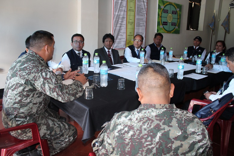 Onpe y Fuerzas Armadas coordinan seguridad para comicios del 7 de octubre en Huaraz
